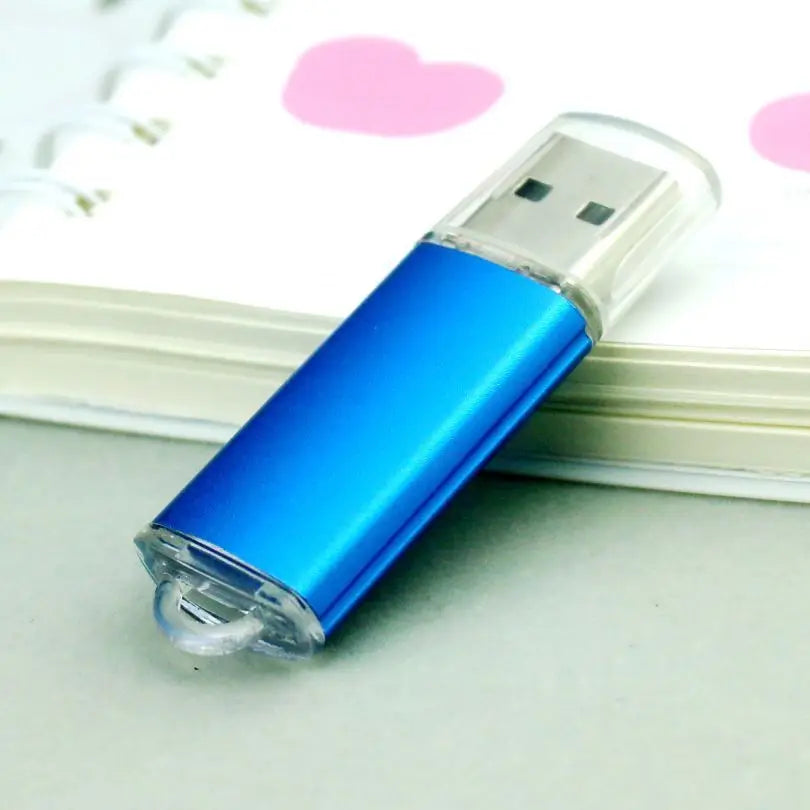 10PCS 100% Real Capacity USB Flash Drive Memory StickMini Metal Pen Drive 32GB 4GB 128MB Business Gift