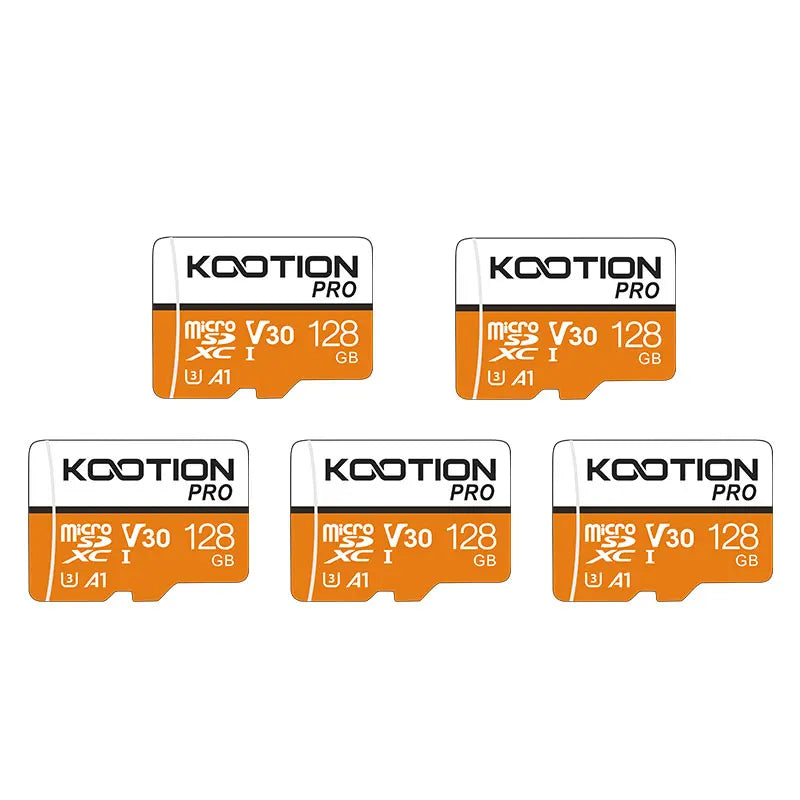 KOOTION Micro SD 10pcs/5pcs/3pcs Card Memory Card Class 10 256GB 128GB 64GB U3 4K High Speed Cartao De Memoria TF Mecard C10