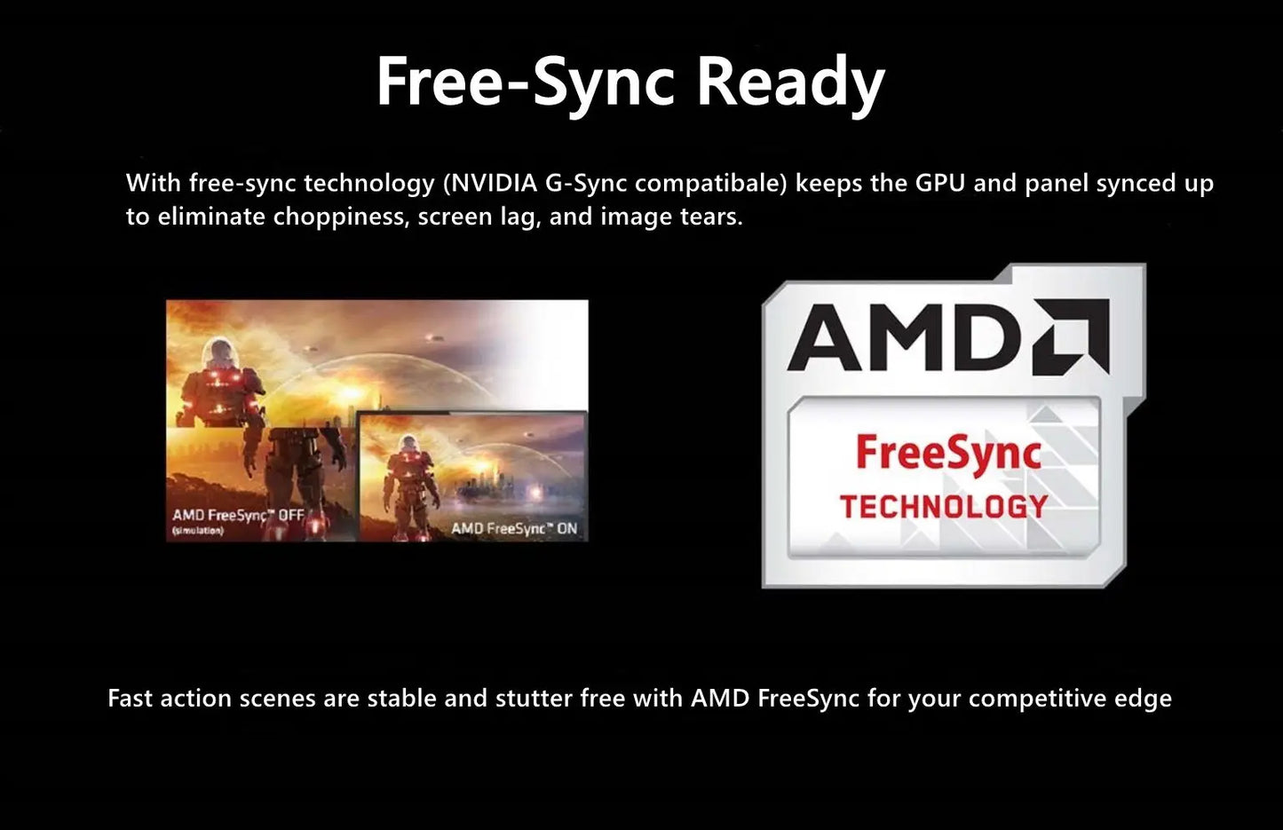 FYHXele 32Inch 4K 144Hz PC IPS Panel Monitor UHD LED Display Desktop Gaming Computer Screen FreeSync G-Sync Technology 3840*2160