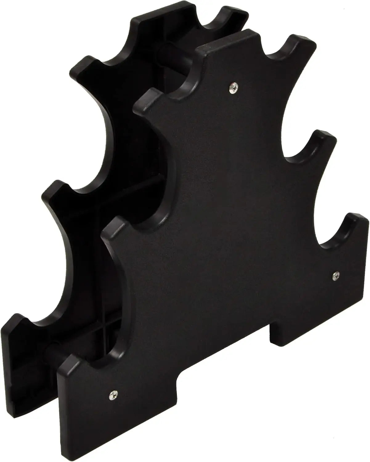 Set of 6 Neoprene Dumbbell Hand Weights with Rack: 3/5/8 Pairs for Home Gym, Fitness Training