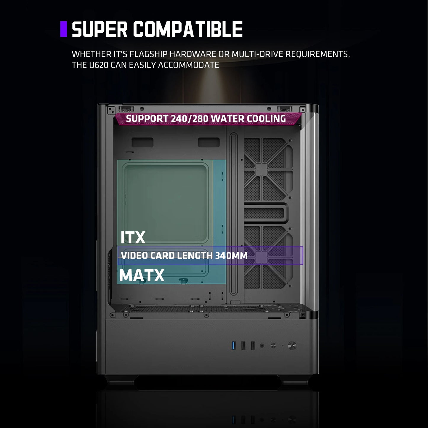 YEAH MAGIC Arcane Z1 Gaming Desktop Prebuilt PC Ryzen 7 5700X NVIDIA RTX 5060 32GB DDR4 RAM 1TB M.2 NVMe SSD Windows 11 WIFI