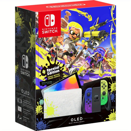 Nintendo Switch – OLED Model Splatoon 3 Special Edition-Hong Kong Version