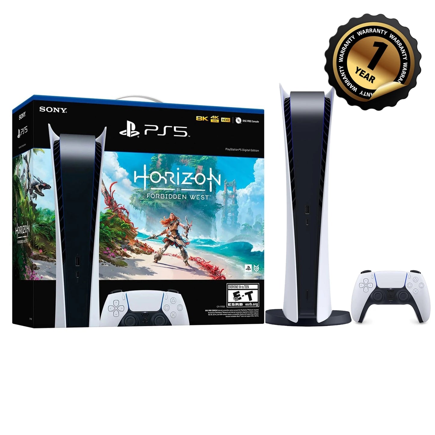 PS5 Digital Edition - Horizon Forbidden West Bundle