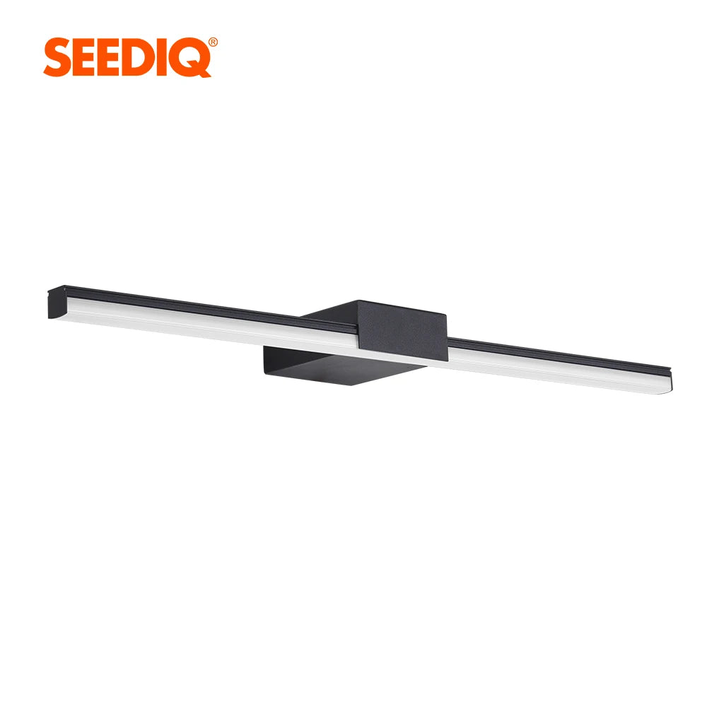 Led Bathroom Wall Lamp Aluminum Mirror Lamp Black White Vanity lamps For Home Modern Indoor Wall Sconces Lighting Fixture