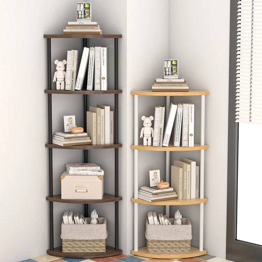 Storage Rack Wall Corner Shelf Practical Storage Rack Living Room/Kitchen/Bedroom Bookshelf Shelf Plant Rack Flower Rack 3/4/5/6