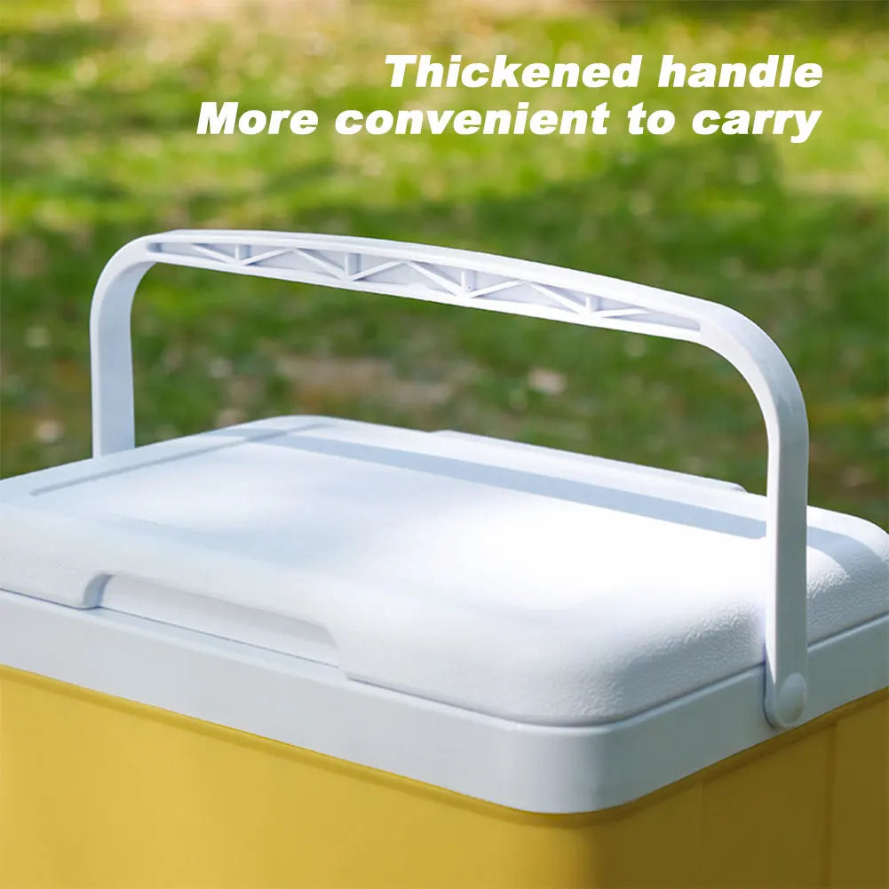 6L Camping Cooler Box Insulated Ice Chest Outdoor Hard Cooler for Camping Picnic Beach Drink Beverage Fishing