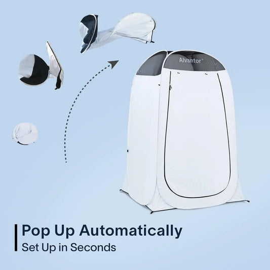 Shower Tent Pop Up Changing Room Outdoor Shower Enclosure Pop Up Privacy Tent Toilet Tent Camping Dressing Portable Shelter