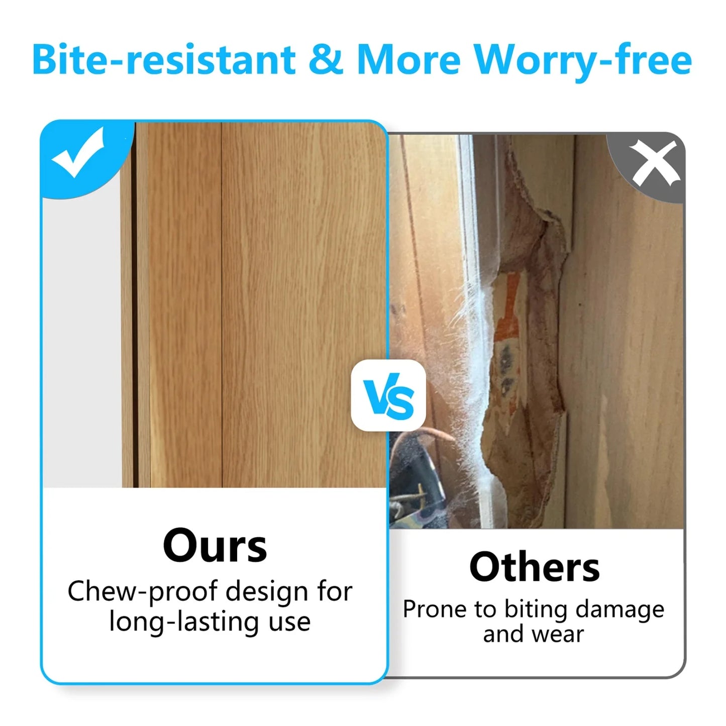 60/80CM Hamster Cage Chewproof Wooden Guinea Pig Cages Habitat House Tempered Glass Panels Built-in LED Light