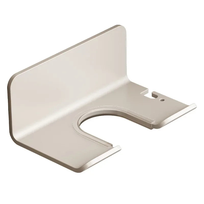 Hair Dryer Holder Bathroom Hair Straightener Stand Nail Free Shelves for Wall Room Bathroom Storage Rack Shelf Wall-mounted Home