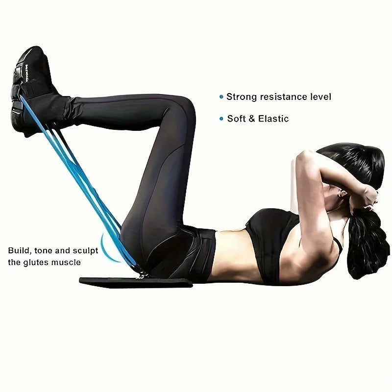 Yoga Leg Slimming and Butt Lifting Elastic Traction Belt for Hip Fitness and Butt Lifting Stretch Resistance Belt Elastic Rope