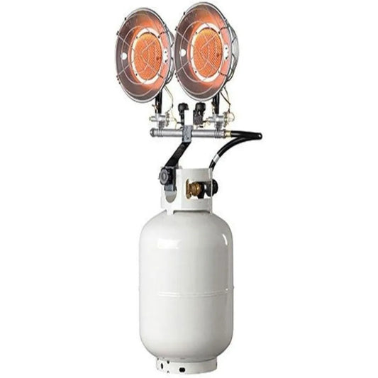 Mr. Heater, MH30T Double Tank Top Outdoor Propane Heater (Propane Cylinder not Included)