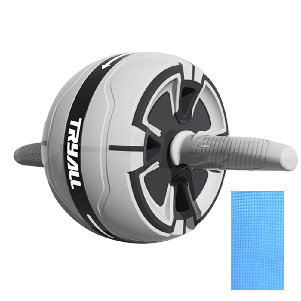 Abdominal Exercise Wheel Anti-Slip Rebound Core Strength Trainer Detachable Gymnastic Wheel for Home and Gym Fitness Equipment