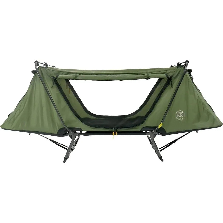 Anniversary Series Tent Cot for One Person: Ideal Outdoor Shelter with Enhanced Comfort Quick and Easy Setup and Take Down for