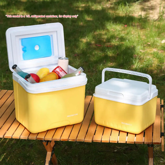 6L Insulated Ice Chest Multipurpose Portable Ice Bucket Outdoor Hard Cooler for Camping Beach Picnic