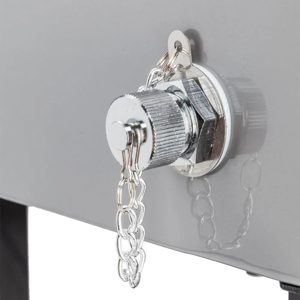 Iron Rolling Warm Cooler Food 80 QT Cart Ice Chest with 4 Wheels and Shelf