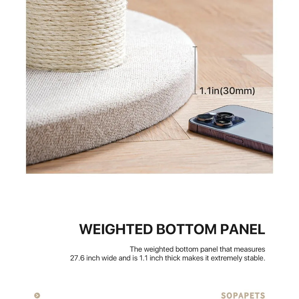 Cat Tree Tower for Indoor Cats Large Adult 20 lbs, XXL Heavy Duty Luxury Sturd, 65 Inches Tall