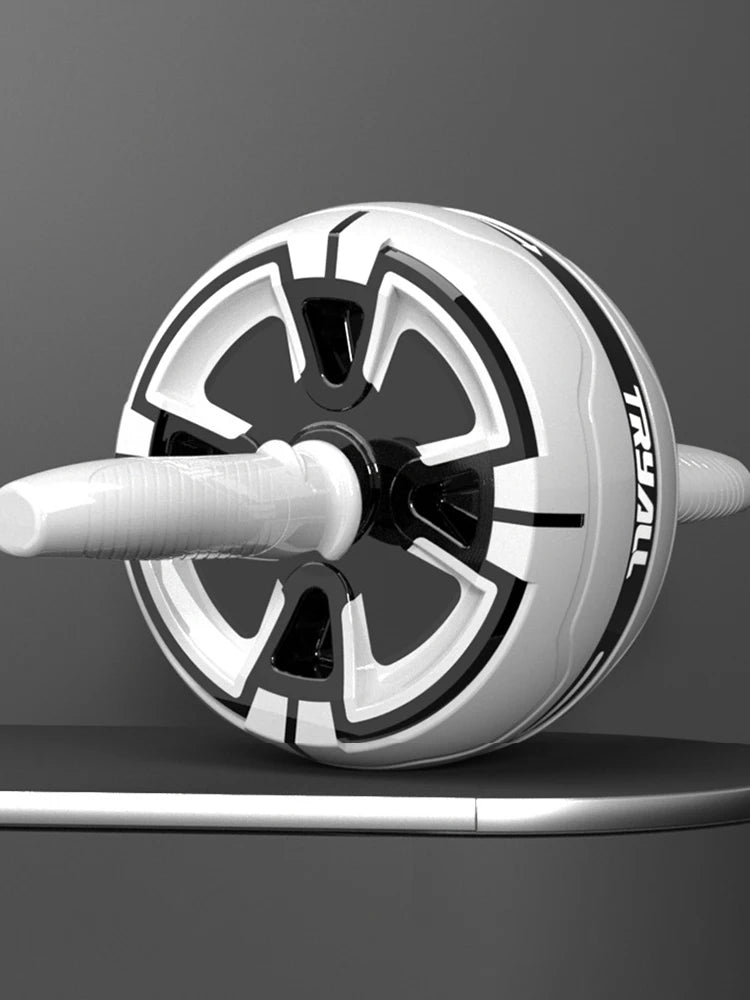 Abdominal Exercise Wheel Anti-Slip Rebound Core Strength Trainer Detachable Gymnastic Wheel for Home and Gym Fitness Equipment