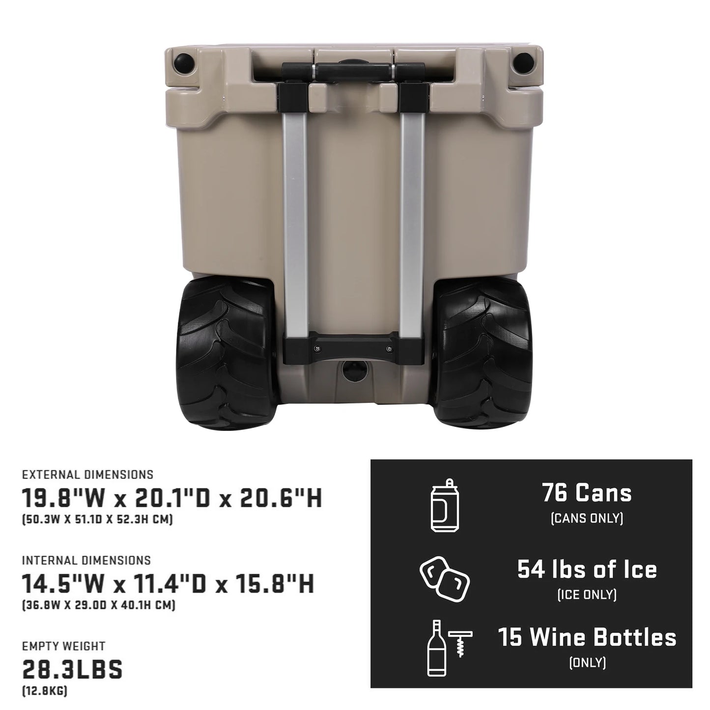 5L Insulated Hard Cooler with Portable Handles/Leak-Proof Tight Latches Insulated Hard Shell Ice Chest for Beach Camping Fishing