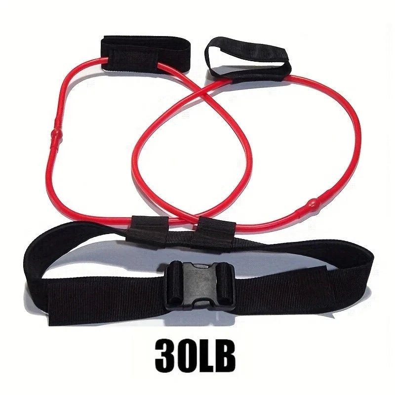 Yoga Leg Slimming and Butt Lifting Elastic Traction Belt for Hip Fitness and Butt Lifting Stretch Resistance Belt Elastic Rope