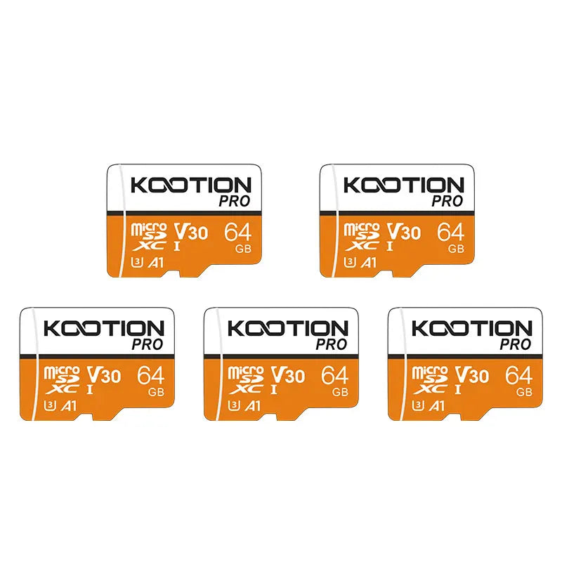 KOOTION Micro SD 10pcs/5pcs/3pcs Card Memory Card Class 10 256GB 128GB 64GB U3 4K High Speed Cartao De Memoria TF Mecard C10