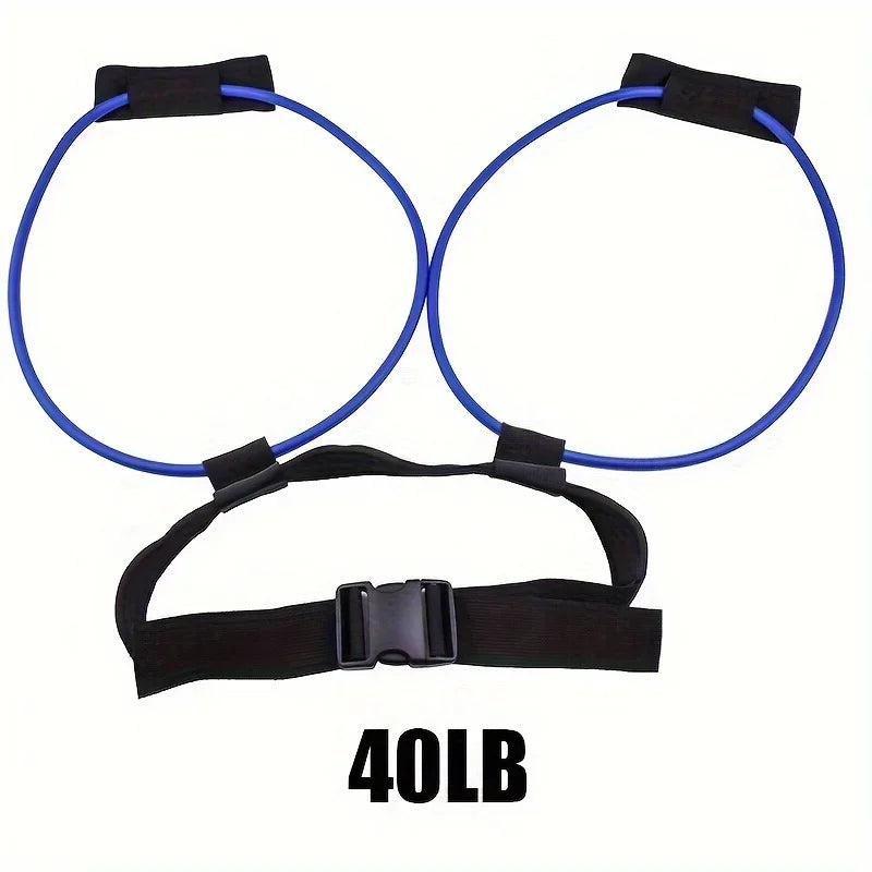 Yoga Leg Slimming and Butt Lifting Elastic Traction Belt for Hip Fitness and Butt Lifting Stretch Resistance Belt Elastic Rope