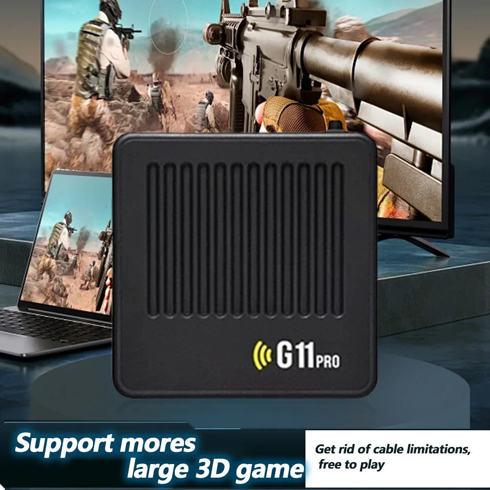 G11 Pro Retro Home Console Built in 10000+ Retro Games HD Video Game Console Plug and Play with 2.4G Wireless Dual Controllers