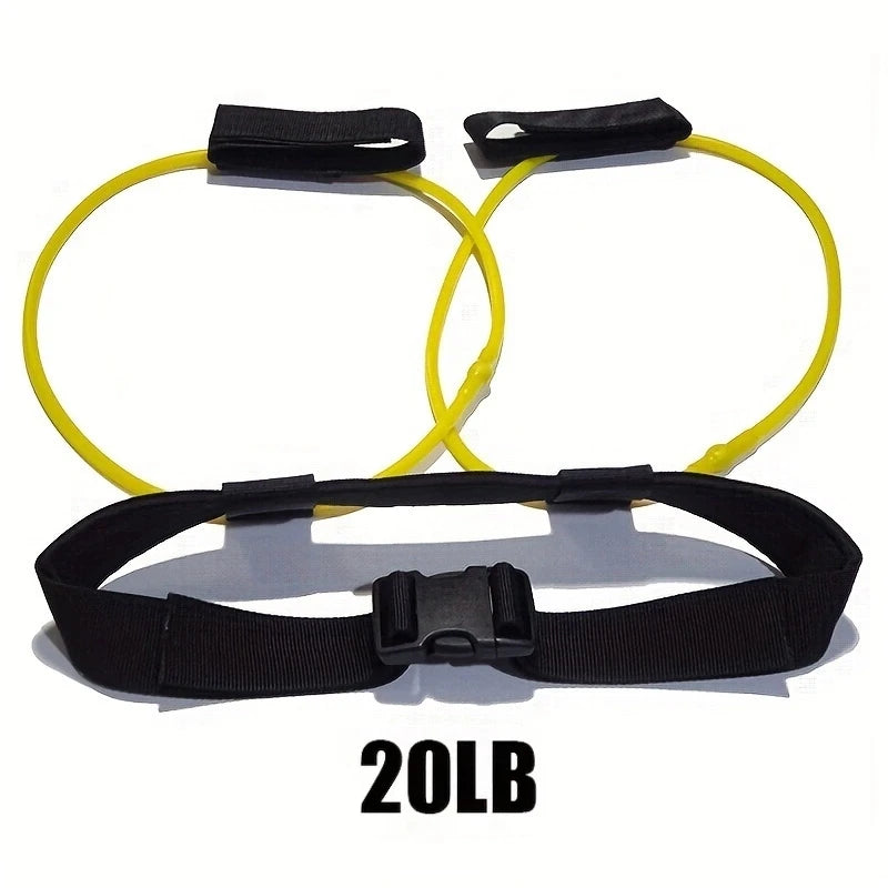 Yoga Leg Slimming and Butt Lifting Elastic Traction Belt for Hip Fitness and Butt Lifting Stretch Resistance Belt Elastic Rope