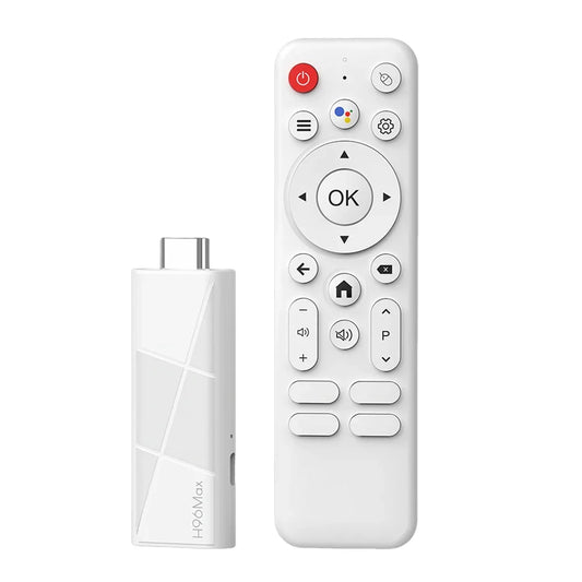 H96MAX RK3518 Mini TV Stick Quad Core Android 14 Smart TV Box Wifi6 BT5.4 Smart Home Player 4K HD Voice Control 2GB 16GB Top Box