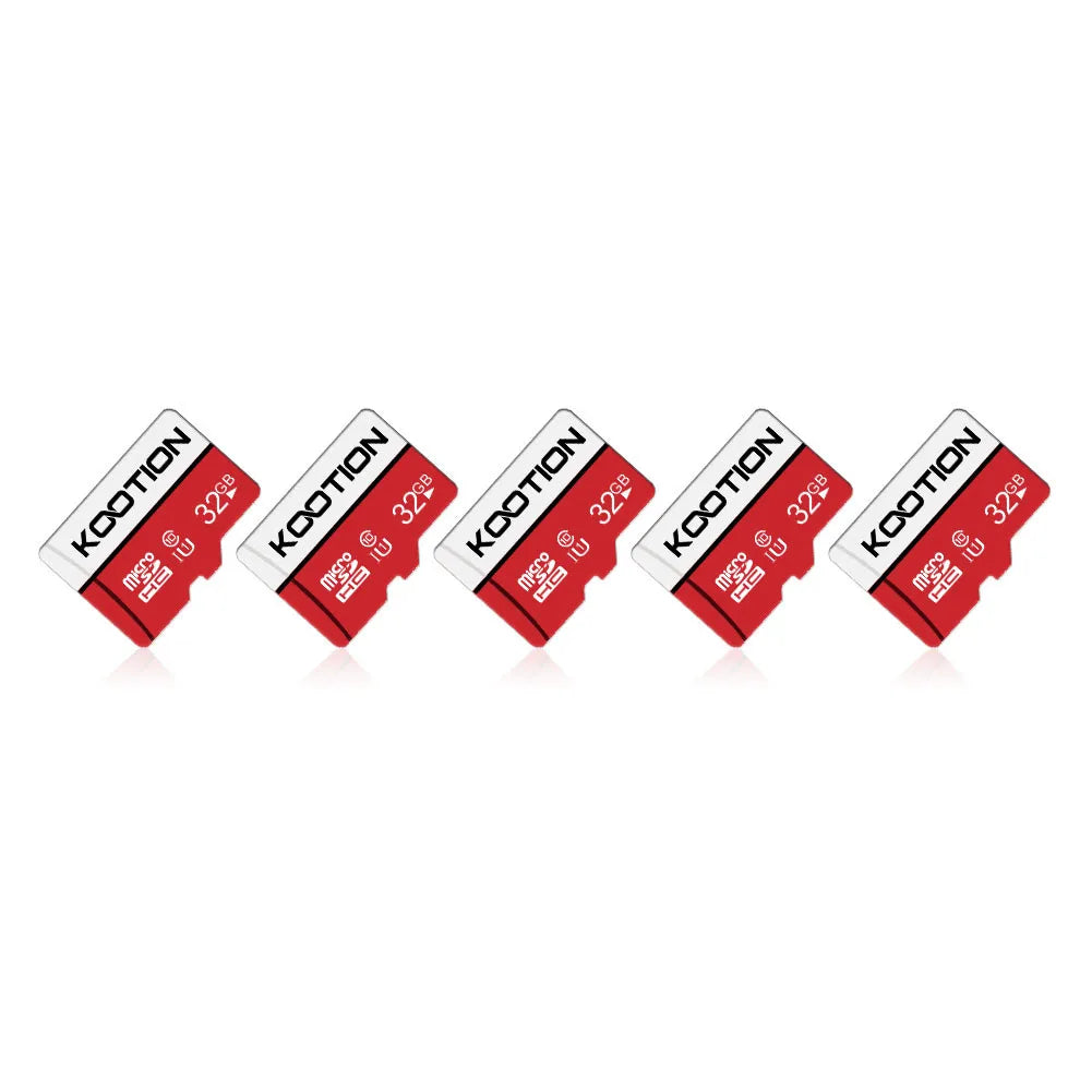 KOOTION Micro SD 5PCS 128GB 64GB 32GB Flash Memory Card U1 Class 10 TF Card Mini SD Card TF Memory Flash Card for Phone/Computer