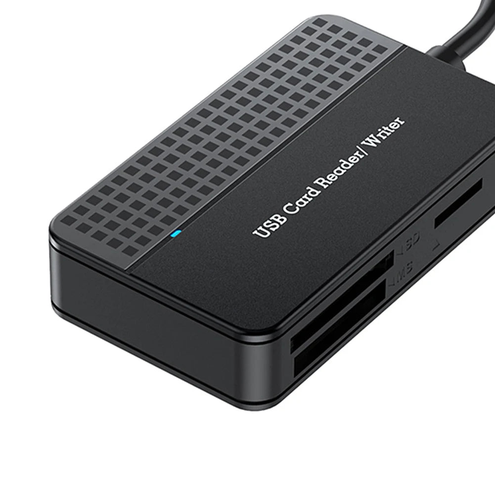 USB 3.0 Type C USB Card Writer 5Gbps Memory Smart Card Reader 20cm Cable Flash Card Adapter SD TF CF MS